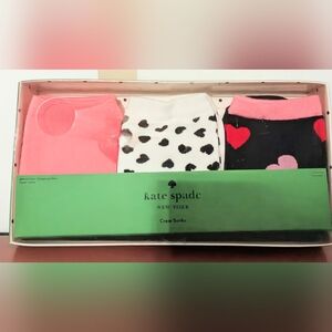 Kate Spade Colorful Crew Socks Trio